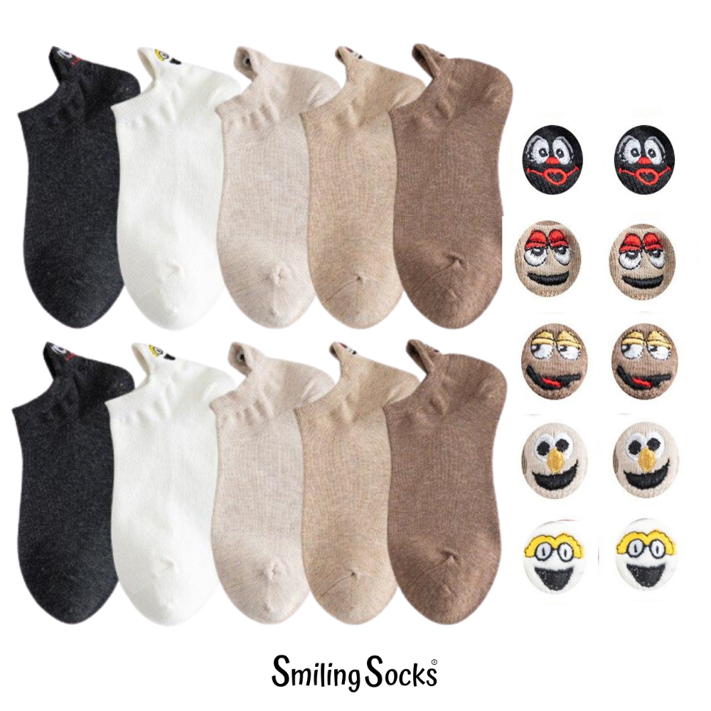 Basic Smiling Socks® 10er-Pack